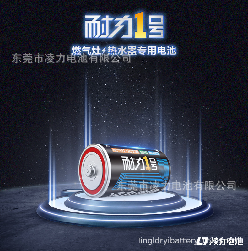 1號高容量耐力王電池，熱水器專用，灶具（jù）專用，大號，R20P